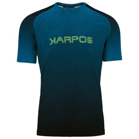 Herren T-Shirt Karpos Prato Piazza indigo schwarz